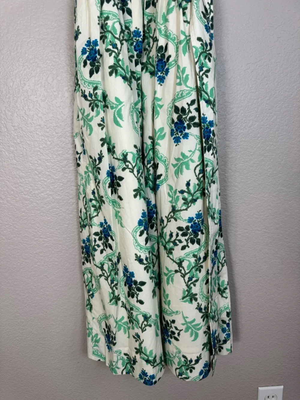 Tuckernuck Sophie Midi Dress Cerulean Vine in Victorian Lattice Floral NEW $328 - Picture 15 of 15